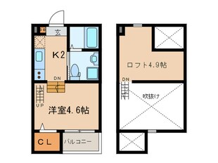 ラフェリオⅡの物件間取画像